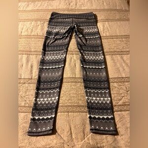 ALO Yoga Airbrush Leggings, Size XS, Arctic Natural Color, EUC